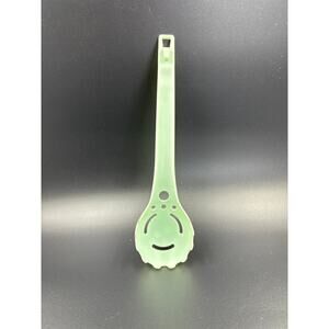 Vintage Nylon Pasta Server Mint Green Spaghetti Spoon MCM Pot Hook